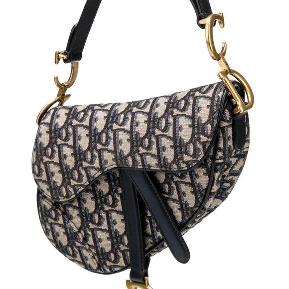 Christian Dior 2022 Mini Oblique Saddle Bag | EXCELLENT CONDITION - Picture 2 of 5